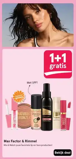 Etos Max Factor & Rimmel aanbieding
