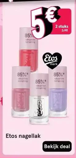 Etos Etos nagellak aanbieding