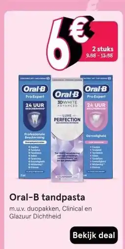 Etos Oral-B tandpasta aanbieding