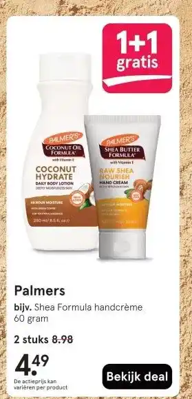 Etos Palmers aanbieding