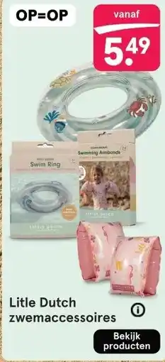 Etos Litle Dutch zwemaccessoires aanbieding