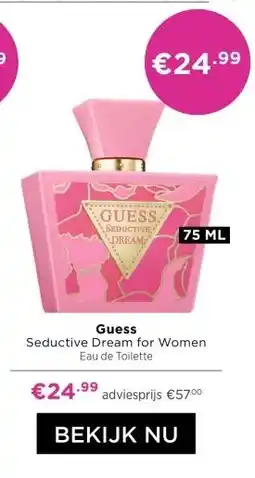 ICI Paris XL Guess Seductive Dream for Women Eau de Toilette aanbieding