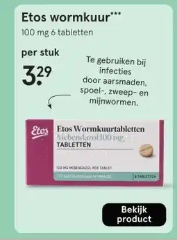 Etos Etos wormkuur*** aanbieding