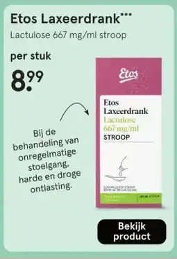 Etos Etos Laxeerdrank*** aanbieding