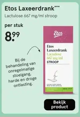 Etos Etos Laxeerdrank*** aanbieding