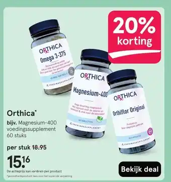 Etos Orthica aanbieding