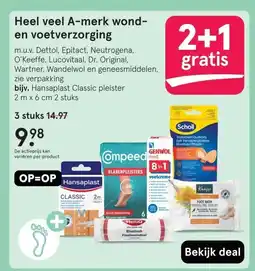 Etos Heel veel A-merk wond- en voetverzorging aanbieding
