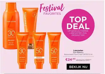 ICI Paris XL Lancaster Sun Beauty Bijvoorbeeld: Face Cream SPF30 50 ml aanbieding