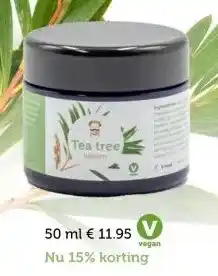 De Rode Pilaren TEATREE aanbieding