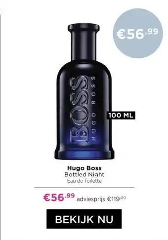 ICI Paris XL Hugo Boss Bottled Night Eau de Toilette aanbieding