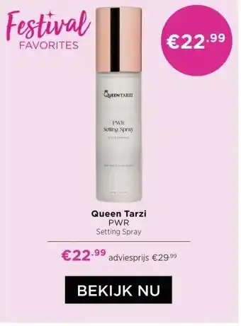ICI Paris XL Queen Tarzi PWR Setting Spray aanbieding