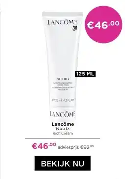 ICI Paris XL Lancôme Nutrix Rich Cream aanbieding