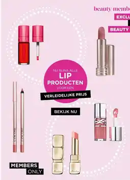 ICI Paris XL NU BIJNA ALLE LIP PRODUCTEN VOOR EEN VERLEIDELIJKE PRIJS aanbieding