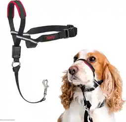 Amazon Company of Animals Halti Hond Halster, Medium, Zwart/Rood aanbieding