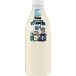 Jumbo Jumbo Direct van de Boerderij Volle Melk 1L aanbieding