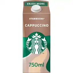 Jumbo Starbucks Cappuccino Chilled Coffee 750 ml aanbieding