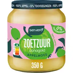 Jumbo Servero Zoetzuur Jonagold Appelmoes 350 g aanbieding