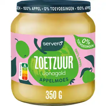 Jumbo Servero Zoetzuur Jonagold Appelmoes 350 g aanbieding