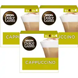 Jumbo Nescafé Dolce Gusto Cappuccino 3 x 16 Stuks aanbieding
