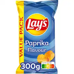 Jumbo Lay's Paprika Chips 300 gr aanbieding