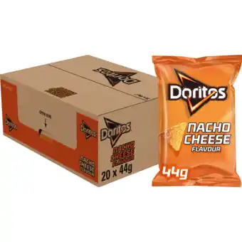 Jumbo Doritos Nacho Cheese Tortilla Chips 20 x 44 g aanbieding