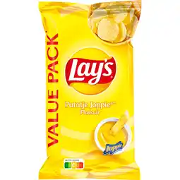 Jumbo Lay's Patatje Joppie Chips 300 gr aanbieding