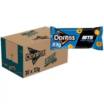 Jumbo Doritos Bits Zero's Sweet Paprika Chips 30 x 33 gr aanbieding