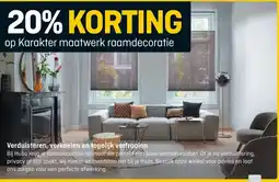Hubo op Karakter maatwerk raamdecoratie aanbieding