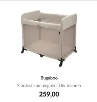 Babypark Bugaboo Stardust campingbed aanbieding