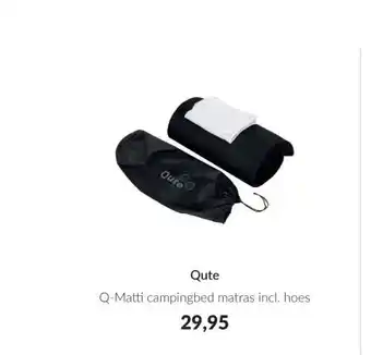 Babypark Qute Q-Matti campingbed matras aanbieding