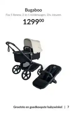 Babypark Bugaboo aanbieding