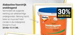 Hubo Alabastine Voorstrijk sneldrogend aanbieding