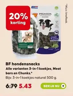 Pets Place BF hondensnacks aanbieding