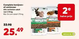 Pets Place Complete konijnen- of caviavoer aanbieding