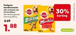 Pets Place Pedigree hondensnacks aanbieding