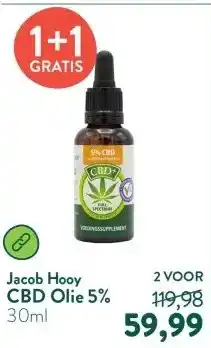 Holland & Barrett CBD Olie 5% aanbieding