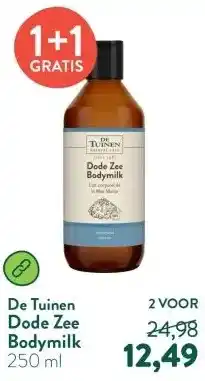 Holland & Barrett Dode Zee Bodymilk aanbieding