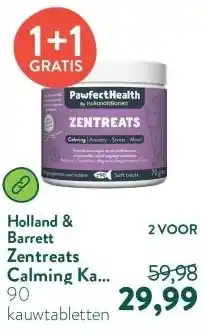 Holland & Barrett Zentreats Calming Kat - 90 soft treats aanbieding