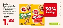 Pets Place Pedigree hondensnacks aanbieding