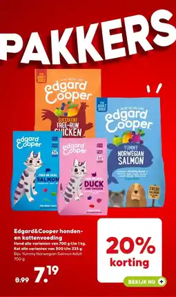 Pets Place Edgard&Cooper honden- en kattenvoeding aanbieding