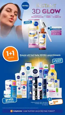Trekpleister Keuze uit het hele NIVEA assortiment. aanbieding