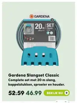 Pets Place Gardena Slangset Classic aanbieding