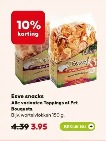 Pets Place Esve snacks aanbieding