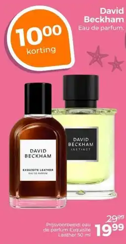Trekpleister David Beckham Eau de parfum. aanbieding
