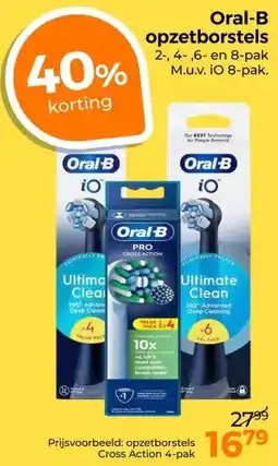 Trekpleister Oral-B opzetborstels aanbieding