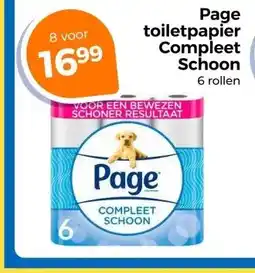 Trekpleister Page toiletpapier Compleet Schoon aanbieding