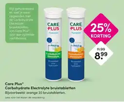 DA Care Plus® Carbohydrate Electrolyte bruistabletten aanbieding
