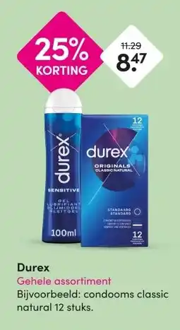 DA Durex Gehele assortiment aanbieding