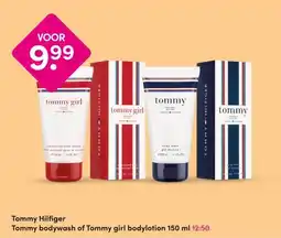 DA Tommy Hilfiger Tommy bodywash of Tommy girl bodylotion 150 ml 12.50 aanbieding