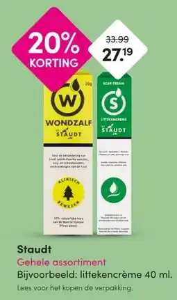 DA Staudt Gehele assortiment aanbieding